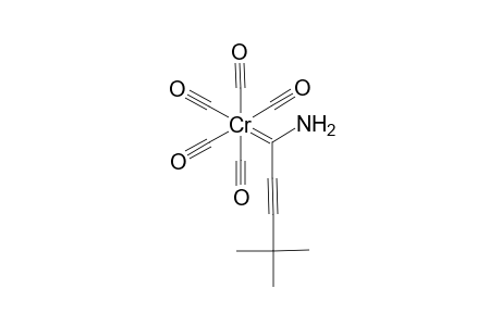 (1-Amino-4,4-dimethyl-2-pentynylidene) pentacarbonyl chromium