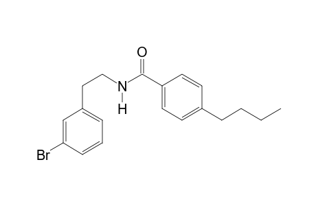 3-Bromophenethylamine 4-butylbenzoyl