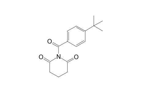 1-(4-(tert-butyl)benzoyl)piperidine-2,6-dione