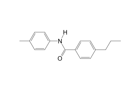 4-Propyl-N-(4-methylphenyl)benzamide