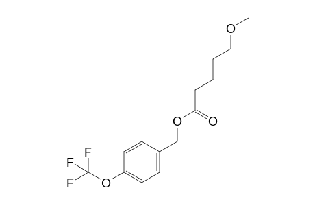 4-(Trifluoromethoxy)benzyl 5-methoxypentanoate