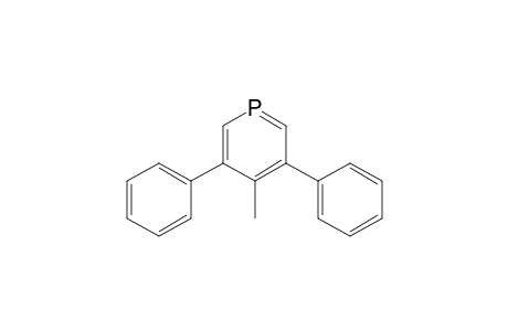Phosphorin, 4-methyl-3,5-diphenyl-