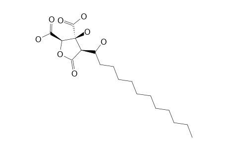 CINATRIN-C2;1,2,4-TRIHYDROXYPENTADECANE-1,2,3-TRICARBOXYLIC-ACID-(1->3)-GAMMA-LACTONE