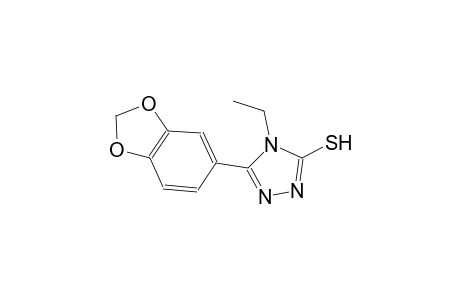 5-(1,3-benzodioxol-5-yl)-4-ethyl-4H-1,2,4-triazole-3-thiol