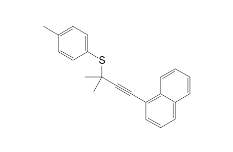 (2-Methyl-4-(naphthalen-1-yl)but-3-yn-2-yl) (p-tolyl) sulfide
