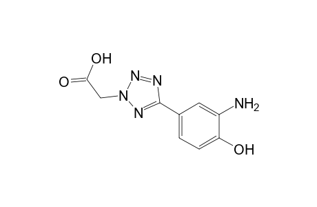 2H-1,2,3,4-Tetrazole-2-acetic acid, 5-(3-amino-4-hydroxyphenyl)-