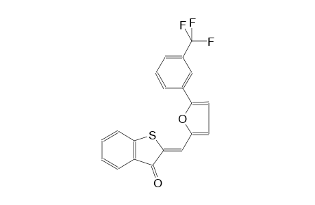 benzo[b]thiophen-3(2H)-one, 2-[[5-[3-(trifluoromethyl)phenyl]-2-furanyl]methylene]-, (2Z)-