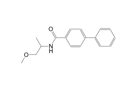 N-(2-methoxy-1-methylethyl)[1,1'-biphenyl]-4-carboxamide