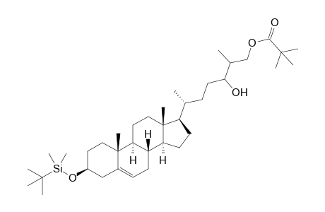 3.beta.-[(t-Butyldimethylsilyl)oxy]-26-(pivaloyloxy)cholest-5-en-24-ol
