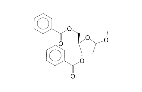 Methyl-2-deoxy-3,5-O-benzoyl-d-ribofuranoside