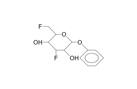 Phenyl-3,6-dideoxy-3,6-difluoro.beta.-D-allopyranosid