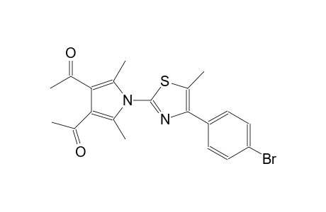 1-{4-acetyl-1-[4-(4-bromophenyl)-5-methyl-1,3-thiazol-2-yl]-2,5-dimethyl-1H-pyrrol-3-yl}ethanone