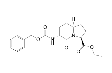 (3R,6S,9S)-2-Oxo-3-(amino-N-(benzyloxycarbonyl)-9-(ethoxycarbonyl)-1-azabicyclo[4.3.0]nonane