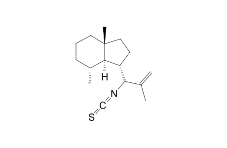 (3S,3aR,4R,7aR)-3-(1-isothiocyanato-2-methyl-allyl)-4,7a-dimethyl-1,2,3,3a,4,5,6,7-octahydroindene