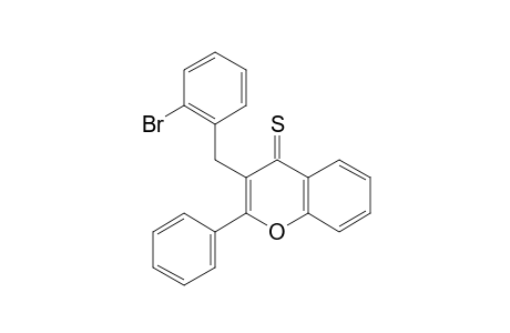 3-(2-BROMOBENZYL)-4-THIOFLAVONE