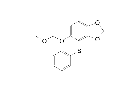 4-(Phenylthio)-5-(methoxymethoxy)-1,3-benzodioxole