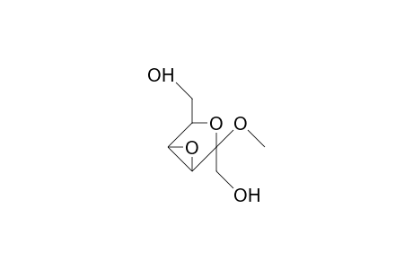 Methyl 3,4-anhydro-A-D-tagatofuranoside