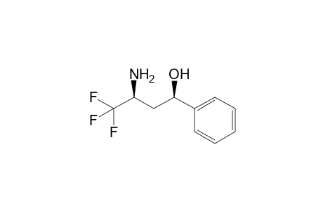 (1R,3S)-3-Amino-4,4,4-trifluoro-1-phenyl-butan-1-ol