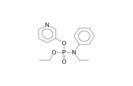 O-ETHYL-O-(3-PYRIDYL)-N-PHENYL-N-ETHYLAMIDOPHOSPHATE