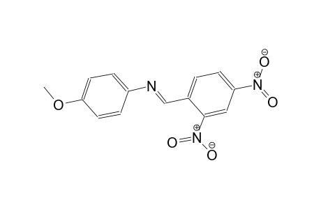 Benzenamine, 4-methoxy-N-(2,4-dinitrobenzylidene)-