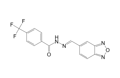 4-Trifluoromethylbenzoic acid, (benzo[1,2,5]oxadiazol-5-ylmethylene)hydrazide