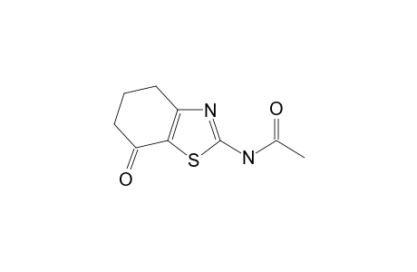 N-(7-keto-5,6-dihydro-4H-1,3-benzothiazol-2-yl)acetamide