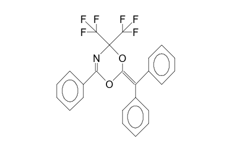 2-(A-Phenyl-benzylidene)-6-phenyl-4,4-bis(trifluoromethyl)-1,3,5-4H-dioxazine