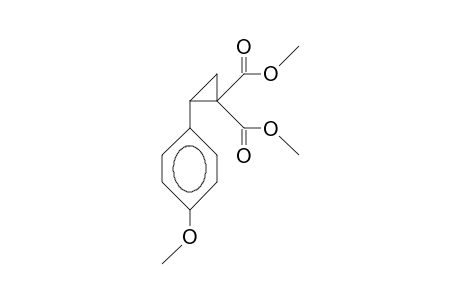 2-(4-Methoxy-phenyl)-1,1-dimethoxycarbonyl-cyclopropane