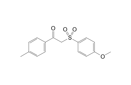 2-(4-methoxyphenylsulfonyl)-1-p-tolylethanone
