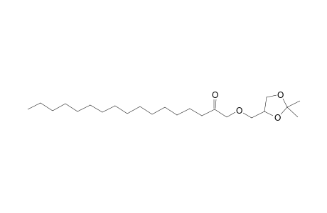 2-Heptadecanone, 1-[(2,2-dimethyl-1,3-dioxolan-4-yl)methoxy]-