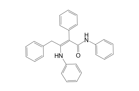 Benzeneacetamide, N-phenyl-.alpha.-[2-phenyl-1-(phenylamino)ethylidene]-