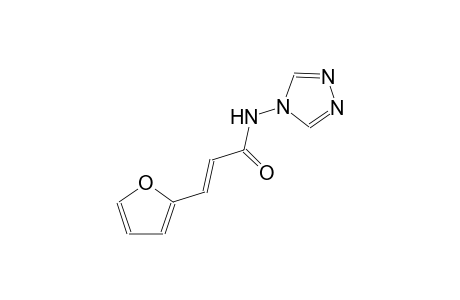 (2E)-3-(2-furyl)-N-(4H-1,2,4-triazol-4-yl)-2-propenamide
