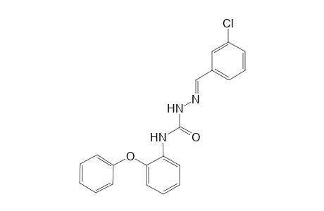 1-(3-Chlorobenzylidene)-4-(2-phenoxyphenyl)semicarbazide