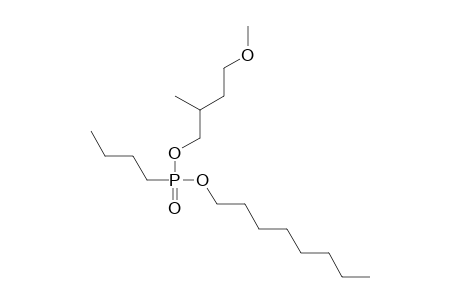 Butylphosphonic acid, 4-methoxy-2-methylbutyl octyl ester