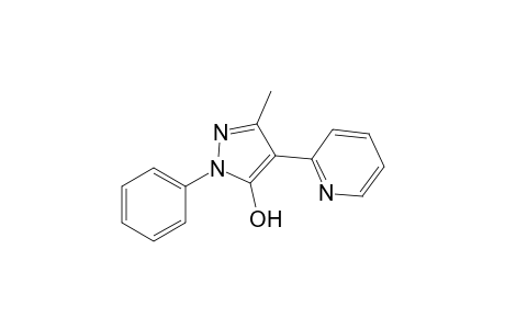5-Hydroxy-3-methyl-1-phenyl-4-pyridin-2-ylpyrazole