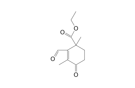 2,4-DIMETHYL-3-FORMYL-4-ETHOXYCARBONYLCYCLOHEX-2-ENE-1-ONE