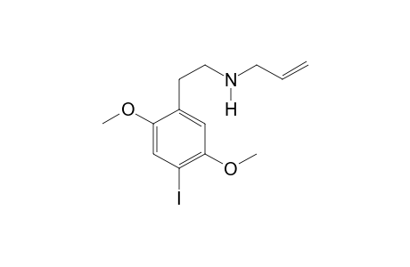 N-Allyl-2,5-dimethoxy-4-iodophenethylamine