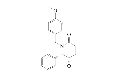 (CIS)-(-)-(5S,6S)-5-HYDROXY-1-(4-METHOXYBENZYL)-6-PHENYL-5,6-DIHYDROPIPYRIDIN-2(1H)-ONE