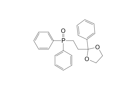 Phosphine oxide, diphenyl[2-(2-phenyl-1,3-dioxolan-2-yl)ethyl]-