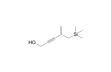 4-(Trimethylsilylmethyl)pent-2-yn-4-en-1-ol