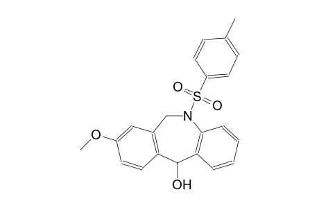 8-methoxy-5-[(4-methylphenyl)sulfonyl]-6,11-dihydro-5H-dibenzo[b,e]azepin-11-ol