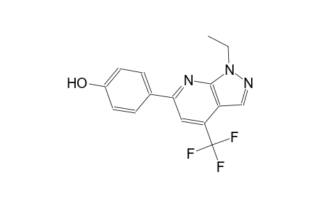 phenol, 4-[1-ethyl-4-(trifluoromethyl)-1H-pyrazolo[3,4-b]pyridin-6-yl]-