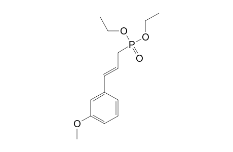 DIETHYL-3-(3'-METHOXYPHENYL)-PROP-2-ENYLPHOSPHATE