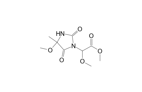 Methyl 2-methoxy-2-(5-methoxy-5-methyl-2,4-dioxoimidazolidin-3-yl)acetate
