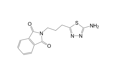 1H-isoindole-1,3(2H)-dione, 2-[3-(5-amino-1,3,4-thiadiazol-2-yl)propyl]-