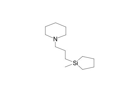 1-(PIPERIDINOPROPYL)-1-METHYLSILACYCLOPENTANE
