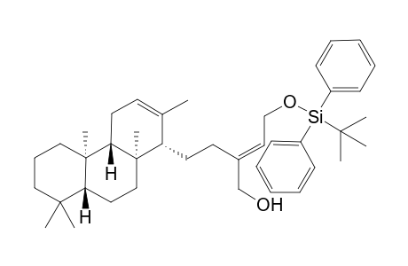 (E)-[1'-(Isocopal-12-en-15-yl)-4'-[(t-butyldiphenylsilyl)oxy]but-2'-en-2'-yl]methanol