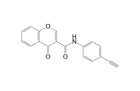N-(4-Ethynylphenyl)-4-oxo-4H-chromene-3-carboxamide