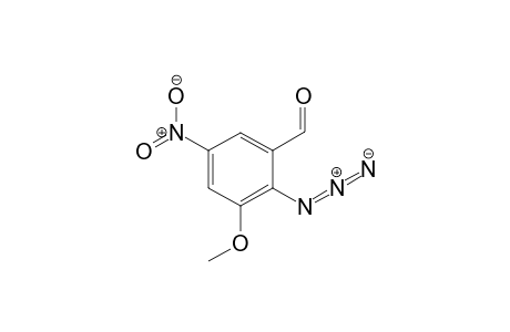 2-Azido-3-methoxy-5-nitrobenzaldehyde
