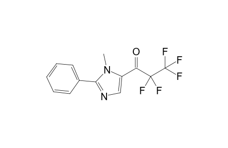 1-Methyl-5-pentafluoropropionyl-2-phenylimidazole